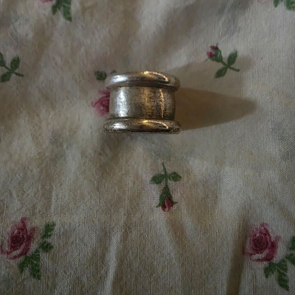 Sterling-Style Silver Dome Ring - Women's Jewelry